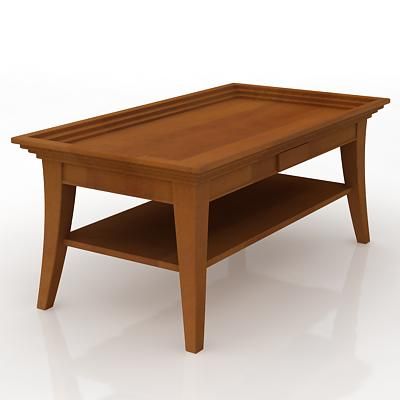 Table 3D - model in the Art Nouveau style 3DS 0413000