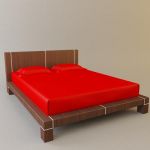 3d-model Zen SMA modern bed (Italy) 05ZenSMA