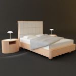 3d-model of JESSES` modern bed (Italy) 2757
