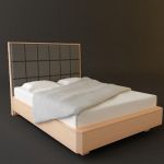 3d-model of JESSES` modern bed (Italy) 2758