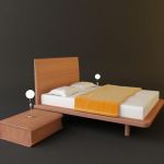 3d-model of JESSES` modern bed (Italy) 2762