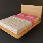 3d-model of JESSES` modern bed (Italy) 2763 1