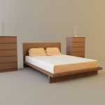 3d-model of OLIVIERI` modern bed (Italy) 2782