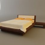3d-model of OASIS` modern bed (Italy) 3901 1