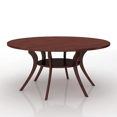 Oval table modern CAD 3D - model symbol 396313 xlarge