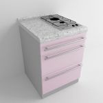 3D-model KITCHEN Loreto Kitchen52 02