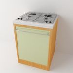 3D-model KITCHEN Loreto Kitchen57 01