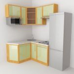 3D-model KITCHEN Loreto Kitchen57 group218x150x250