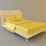 3d-model of VALDICHIENTI` modern bed (Italy) 421