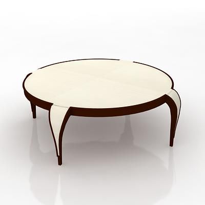 Round coffee table CAD 3D - model symbol 42935_172_350