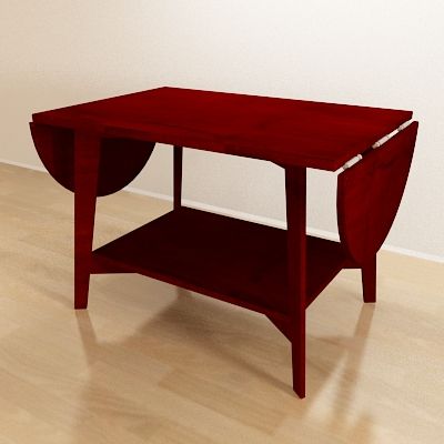 Modern wooden table 3D - model 72896_PE189148_S4