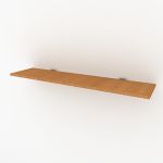 Wooden bookshelf 3D – model   A100