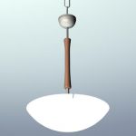 Italian chandelier in a modern style 3D - model CAD symbol Minital Lux ADRIA