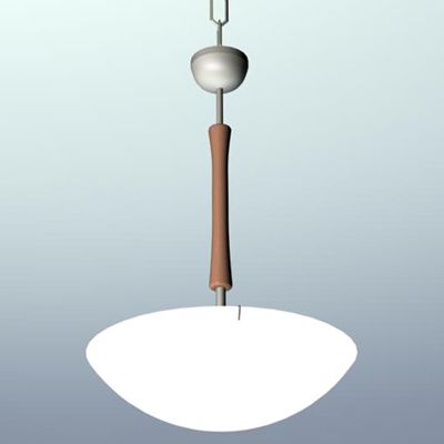 Italian chandelier in a modern style 3D - model CAD symbol Minital Lux ADRIA