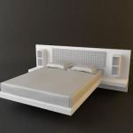 3d-model ALF modern bed (Italy) Group ALADINO UP03