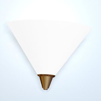 Classic triangular sconces Italy 3D object Albani 50