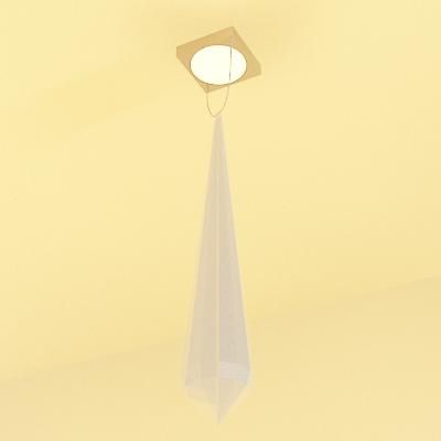 Italian chandelier 3D model AXO Light 10 10x50