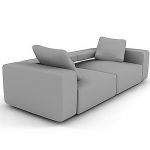 sofa 3d model B&B Italia  Andy