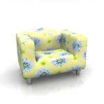 Armchair in the style of Country 3d model Armchair1MK3
