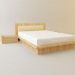 3d-model LED GRATTAROLA modern bed (Italy) Art 32 2