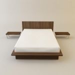 3d-model LED GRATTAROLA modern bed (Italy) Art 33 3