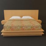 3d-model YOCO FIMES modern bed (Italy) Art 54