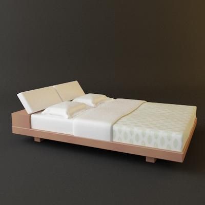 3d-model Letto-ghost modern bed (Italy) Art 61_1