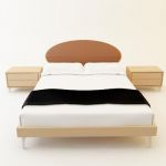 3d-model SOLE FIMES modern bed (Italy) Art 63