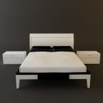 3d-model DEQO PREALPI modern bed (Italy) Art 72
