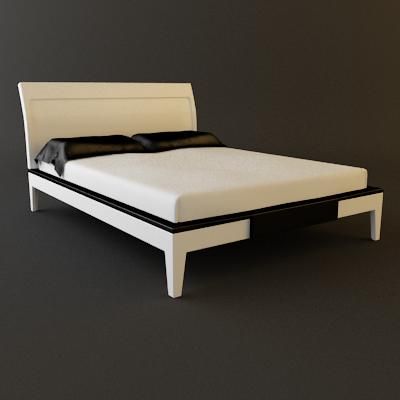 3d-model DEQO PREALPI modern bed (Italy) Art 72_2
