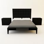 3d-model DEQO PREALPI modern bed (Italy) Art 73