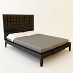3d-model DEQO PREALPI modern bed (Italy) Art 73 1