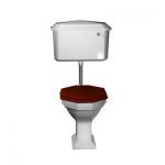 3D - model Italian toilet  DevonDevonAstoria toilet bowl