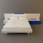 3d-model BIMAX modern bed (Italy) BIMAX GLASS02