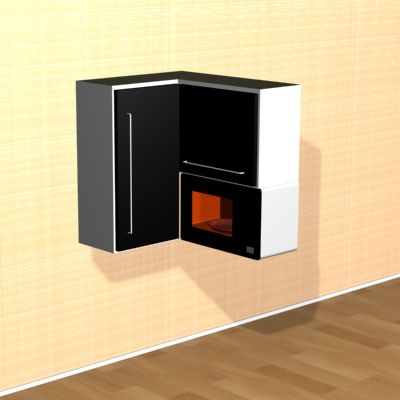 Kitchen Black_7_3D - model