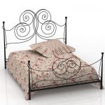 3D - model double bed Italy  CIACCI 1
