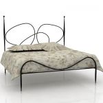 3D - model modern Italian double bed CAD symbol CIACCI infinity