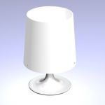 Minimalist Italian desk lamp 3D model Studio Design Italia CLEO