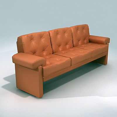 sofa 3d model B&B Italia_Coronado2