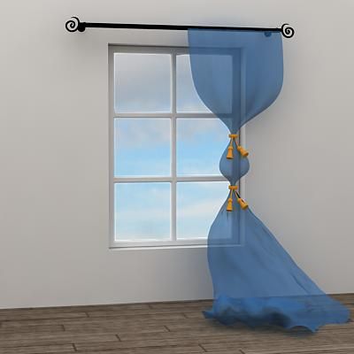 Curtain_3D – model 036