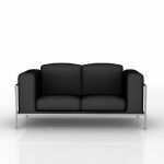 3D - model black sofa  de Sede DS 560 02