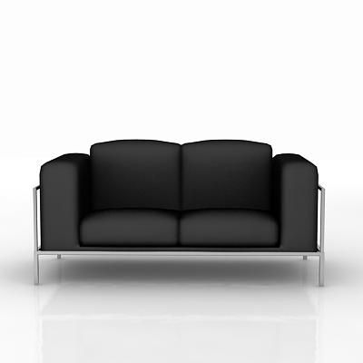 3D - model black sofa  de Sede_DS_560_02