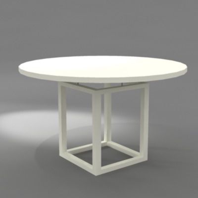 Round table in the style of minimalism France 3D - model Roche Bobois Eureka