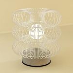 Italian table lamp 3D model Evi style morozini 05 30x35