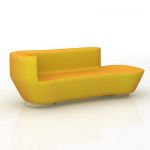 3D - model yellow sofa Exl202