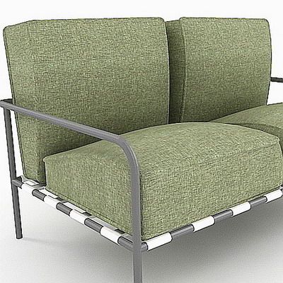sofa 3d model of minimalism B&B Italia _Freetime F T67_1