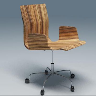 Italian Modern chair 3D model Frighetto Noa