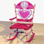 3D – model  rocking-chair Girl Time Out