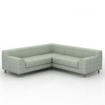 corner sofa 3D object IKEA KRAMFORS 02