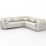 3D object corner sofa IKEA MYSINGE-u 1